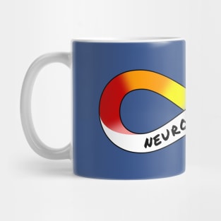 Neurodiversity - Rainbow Infinity Symbol for Neurodivergent Actually Autistic Pride Asperger's Autism ASD Acceptance & Appreciation Mug